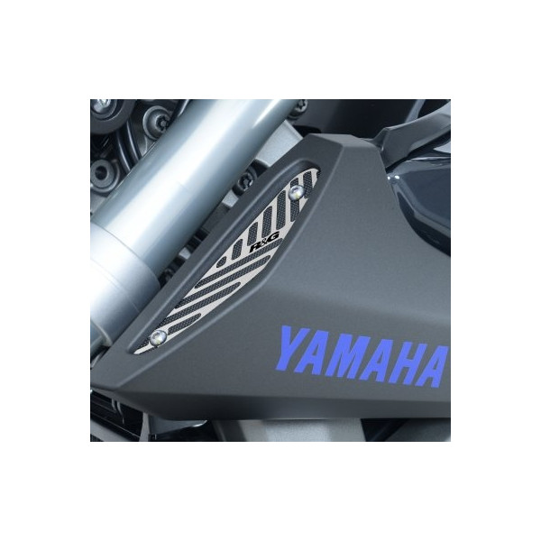 R&G AIR INTAKE COVER STAINLESS STEEL MT09